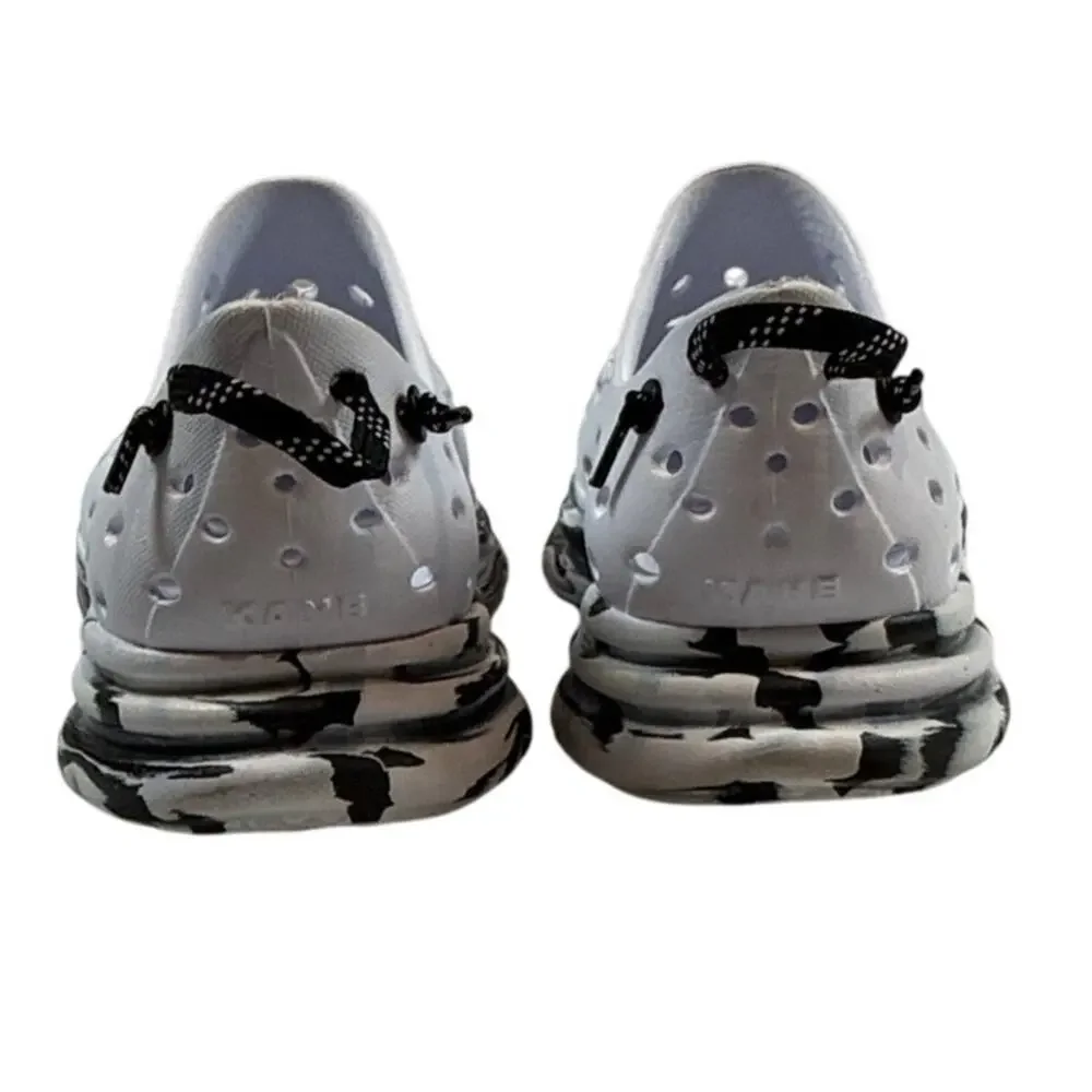 KANE Revive Active Recovery Shoe White Black Speckle W10 M8 EUC